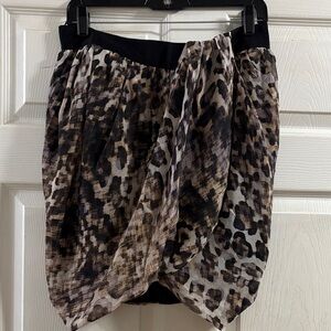 H&M Leopard Print Women's Skirt